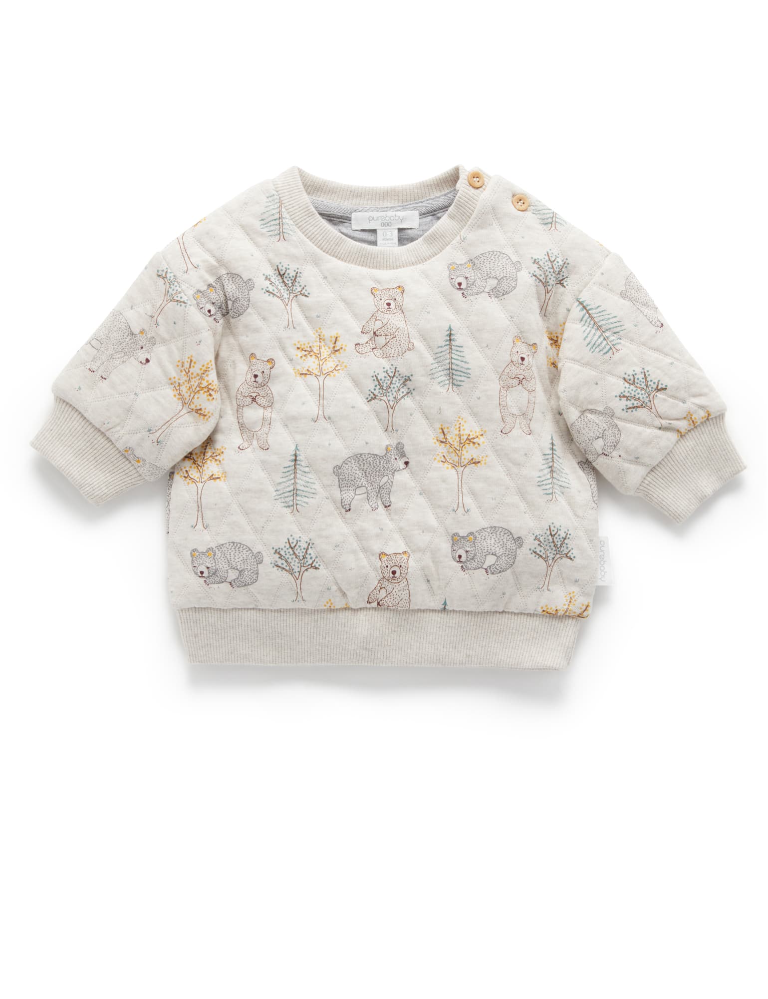 Quilted Slouchy Jumper – Roaming Bear