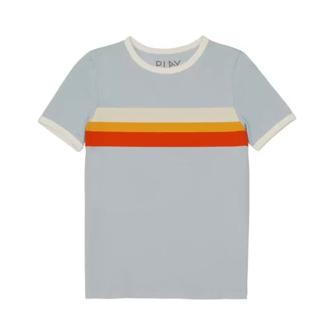 Retro Stripe Ringer Tee