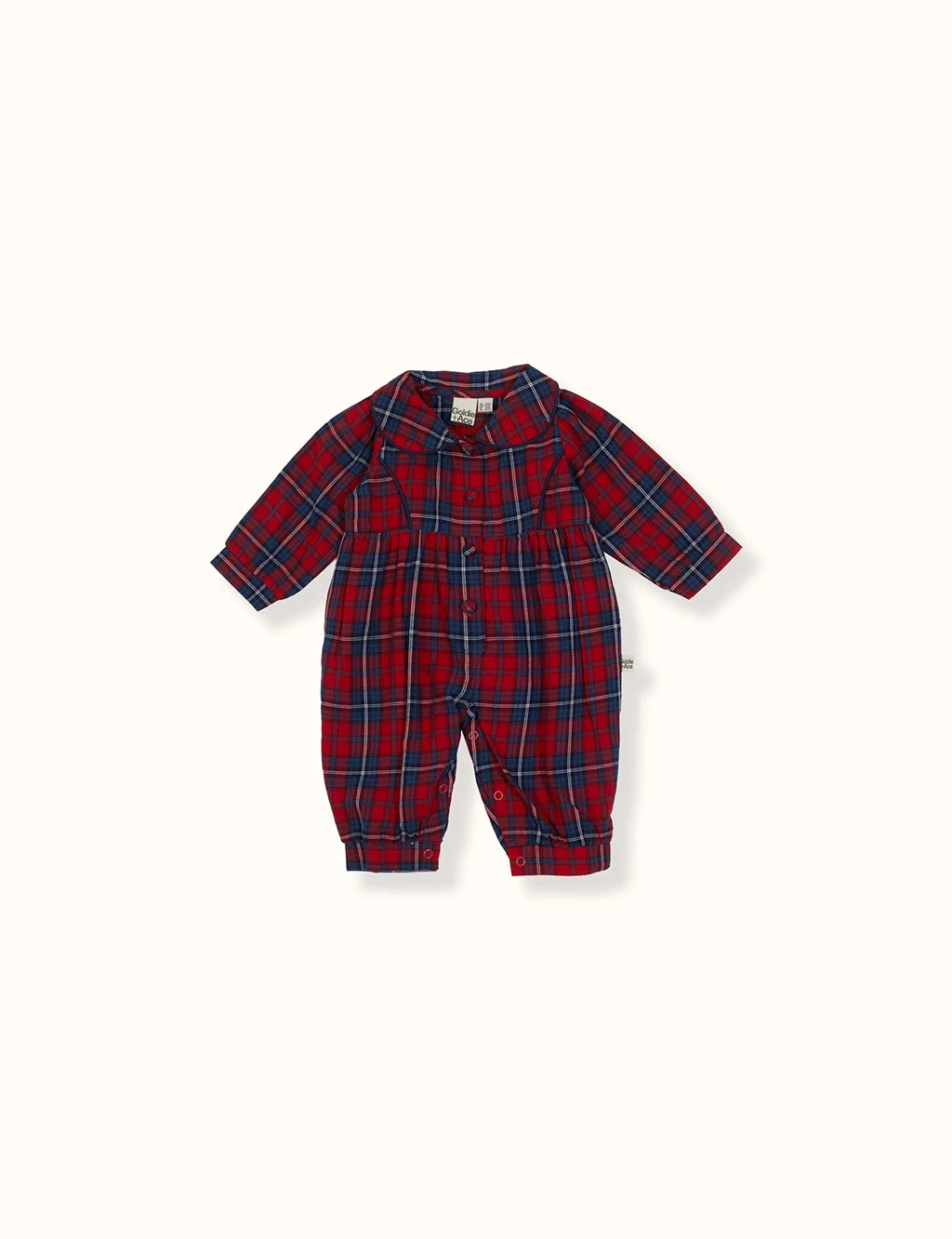 Rosie Romper red check
