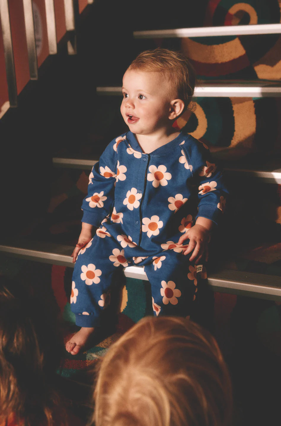 Flower Power Terry Romper