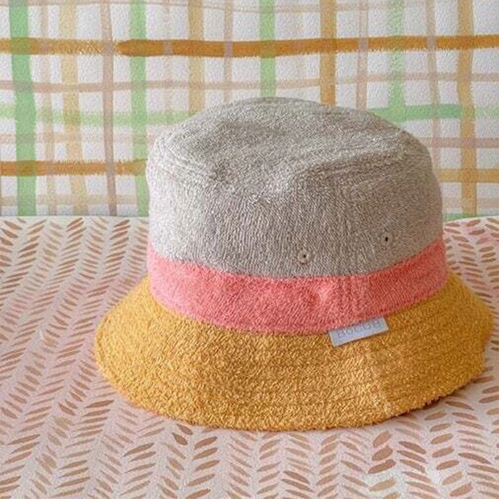 Tennis Terry- Mustard/Musk/stone