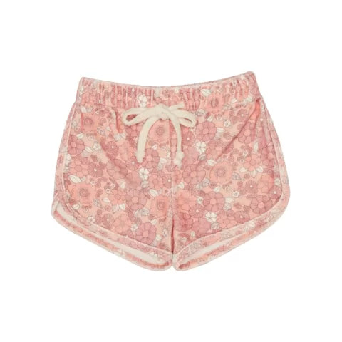 Terry Shorties- floral