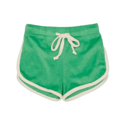 Terry Shorties- kermit green