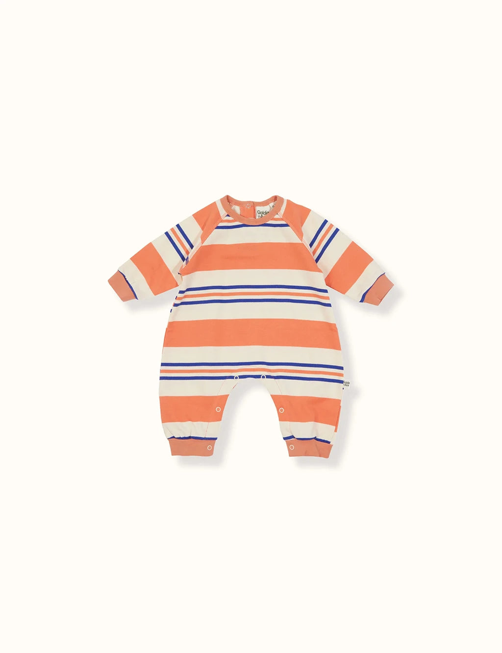 Tony stripe relaxed Terry Romper