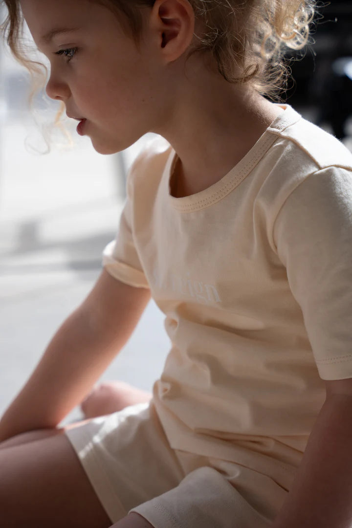 Mini Everyday Tee – Custard