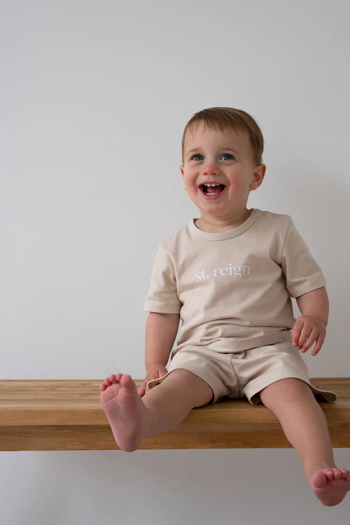 Mini Everyday Tee – Latte