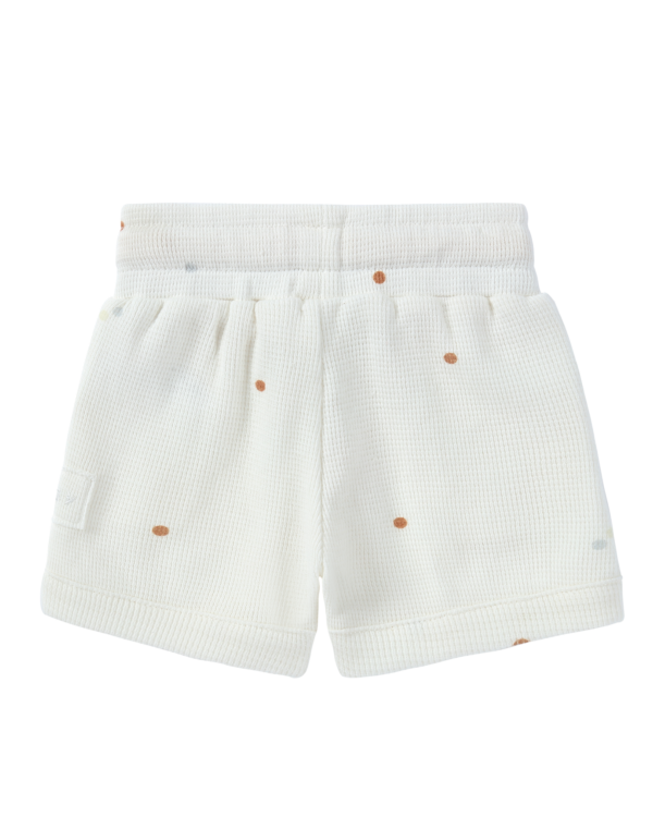 Organic Waffle Shorts – Confetti