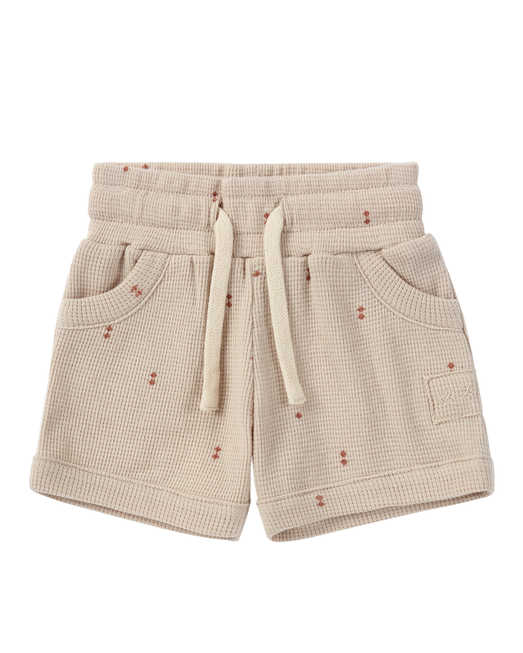 Organic Waffle Shorts – Diamond